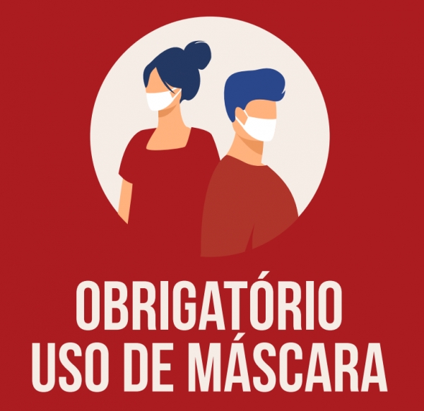 Obrigatoriedade do uso de máscaras