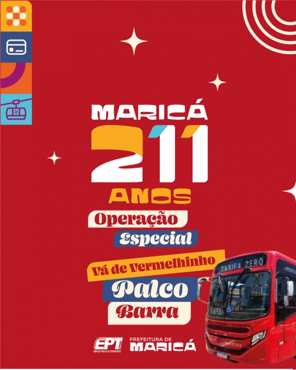 Maricá 211 anos: confira a operação especial dos Vermelhinhos para os shows da Barra