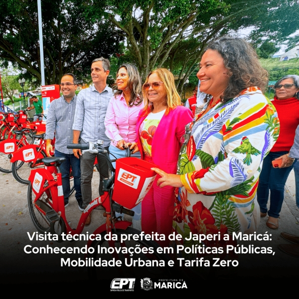 Visita técnica da prefeita de Japeri a Maricá: Conhecendo inovações em políticas públicas, mobilidade urbana e Tarifa Zero