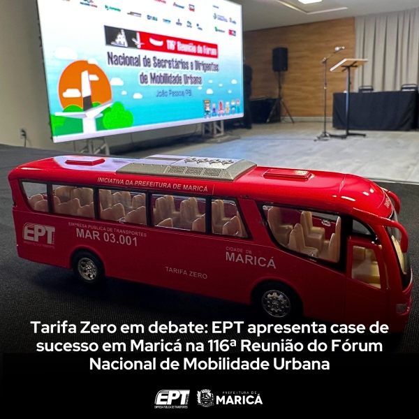 Experiência de Maricá com o Tarifa Zero é referência para o país