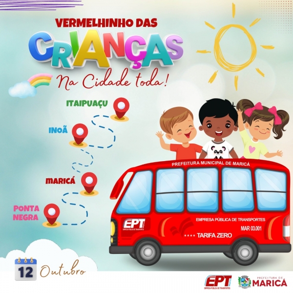 Vermelhinho das Crianças na Cidade toda