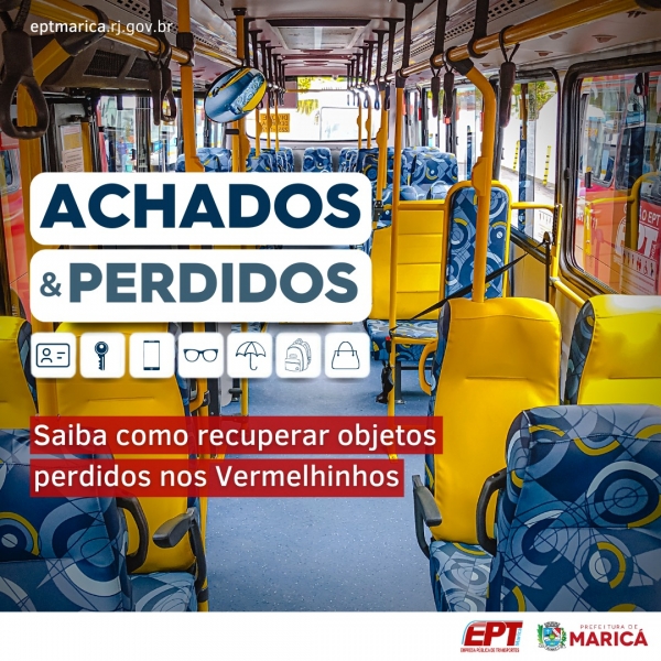 Saiba como recuperar objetos perdidos nos Vermelhinhos