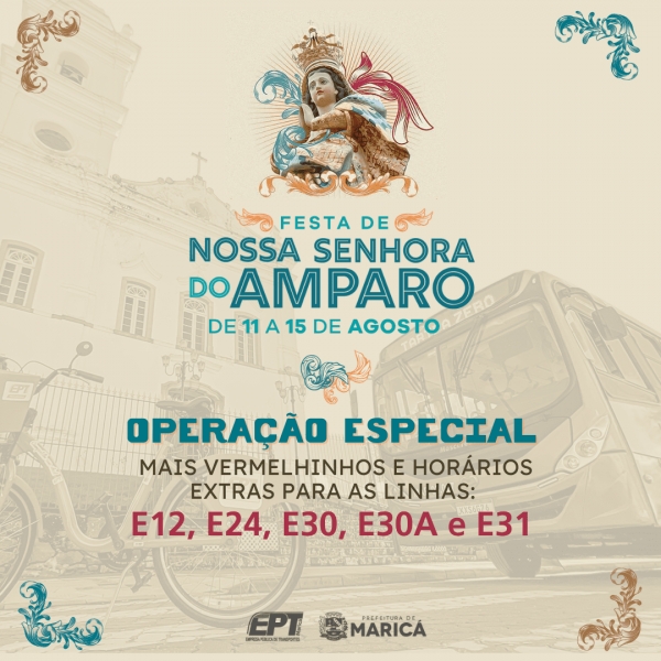 EPT realiza Operação Especial para a Festa da padroeira de Maricá