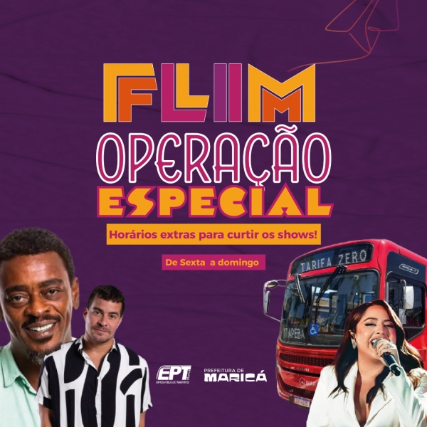 EPT disponibiliza horários extras para shows da FLIM