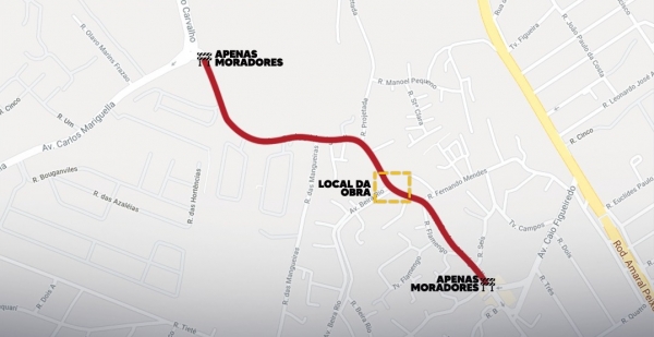 Alteração de rota nas linhas E16, E21 e E30