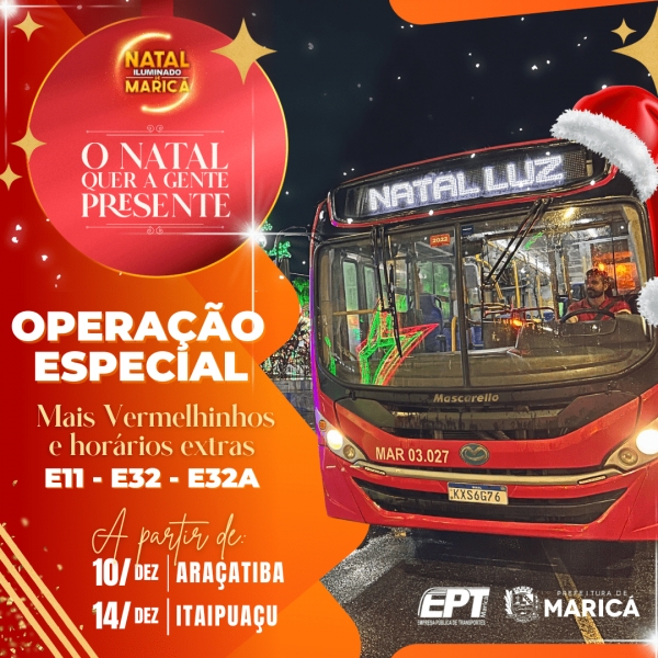 Natal Iluminado 2023: Embarque na magia do Natal com os Vermelhinhos