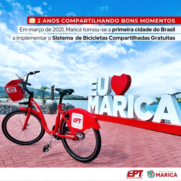 Bicicletas Vermelhinhas completam dois anos de operação